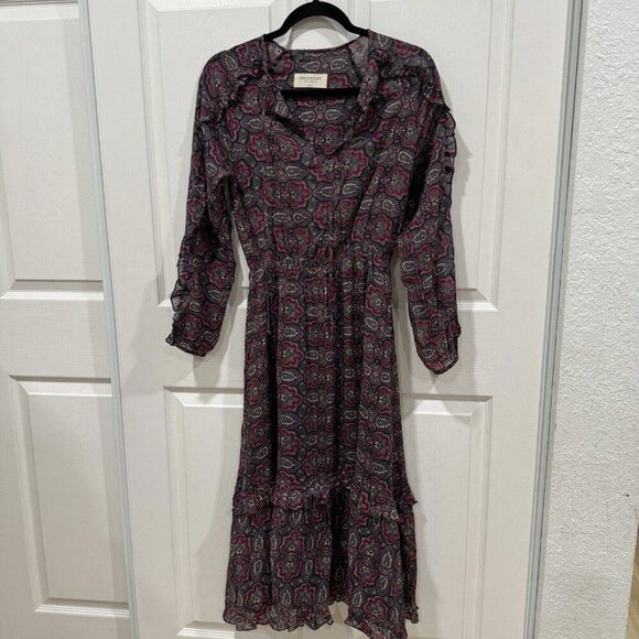Women’s RESIDENT Los Angeles Maxi Dress Size Small‎ S Multicolor - Picture 3 of 10